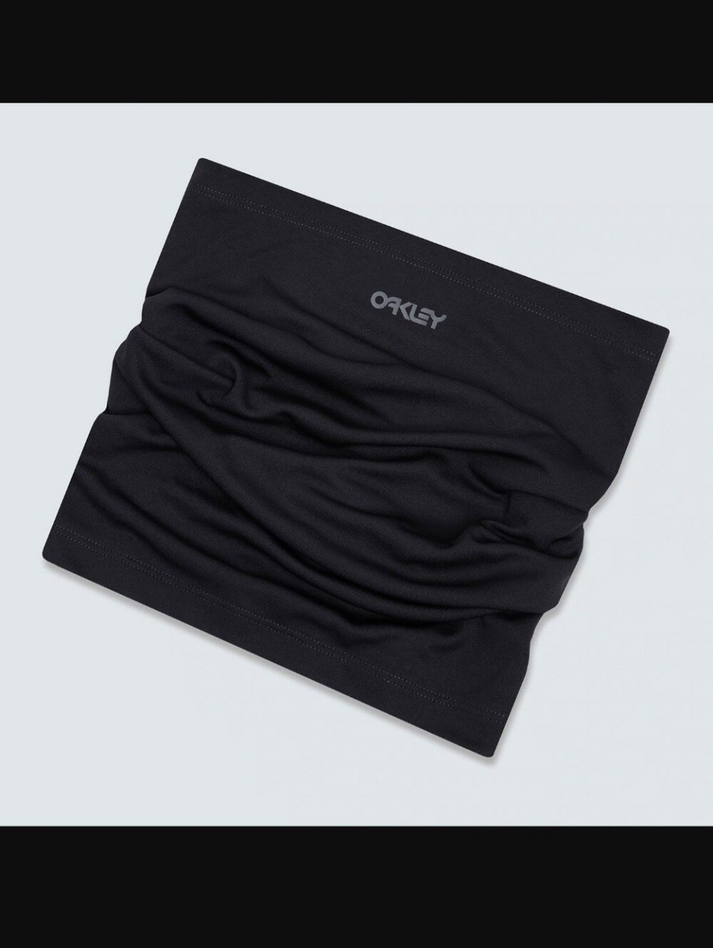 Oakley Black Performance Neck Gaiter - Men's Face Mask